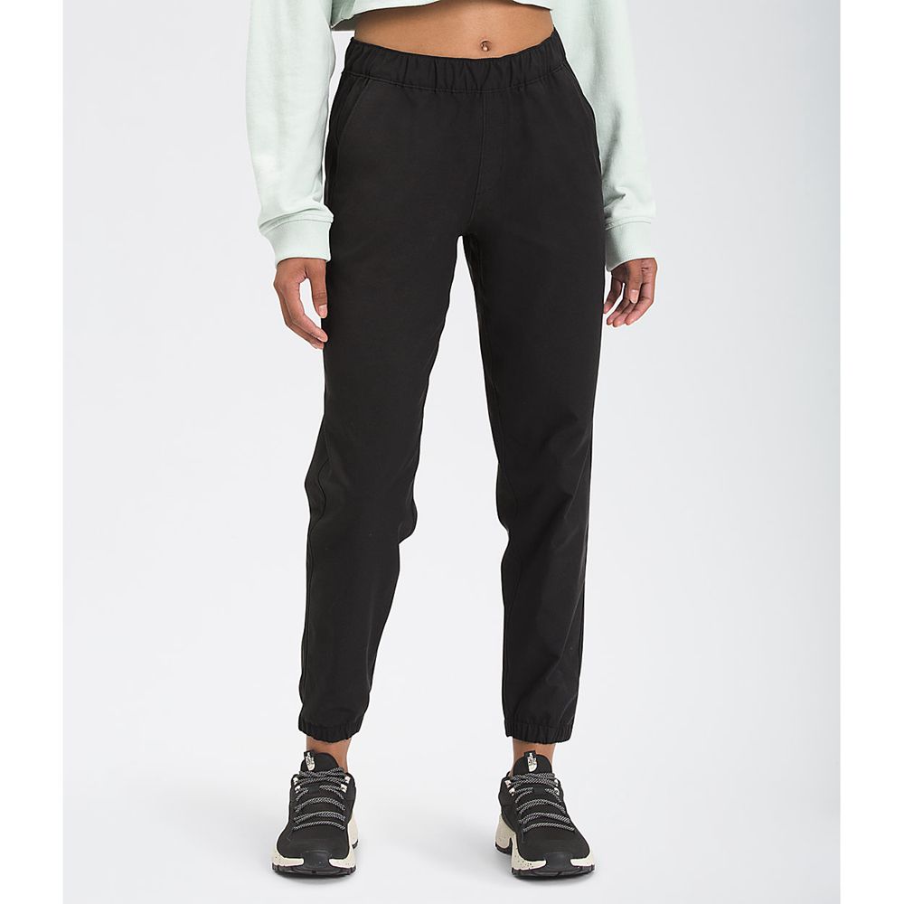 The North Face Joggers Womens Australia - The North Face City Standard High-Rise Black (YZQ-179035)